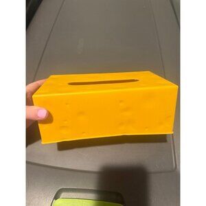 NEW cheese tissue box cover